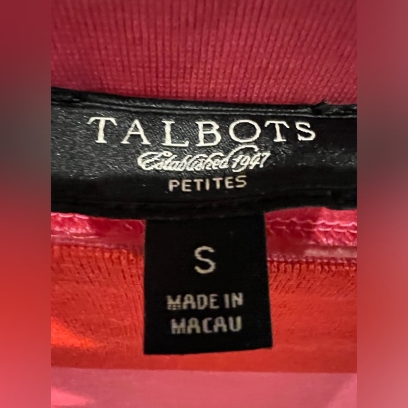 Talbots Small Petites Slipon multi colored striped dress - Picture 2 of 7